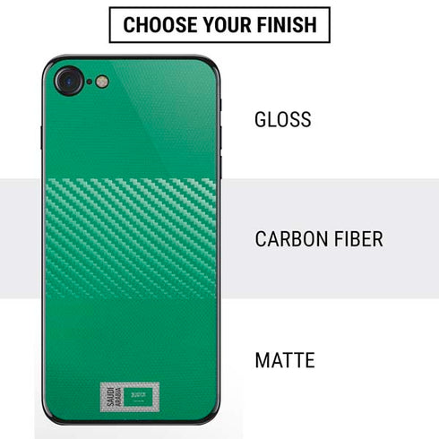 Saudi Arabia Soccer Flag iPhone SE (2nd & 3rd Gen) Skin